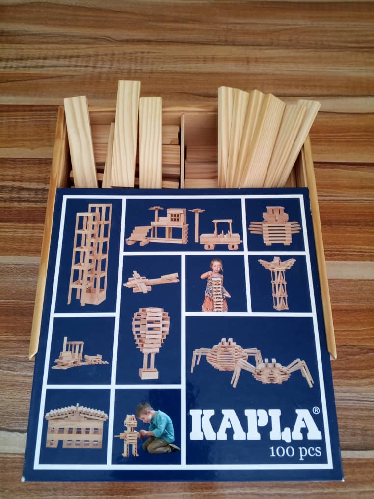 JEU EN BOIS - KAPLA- 100 PCS